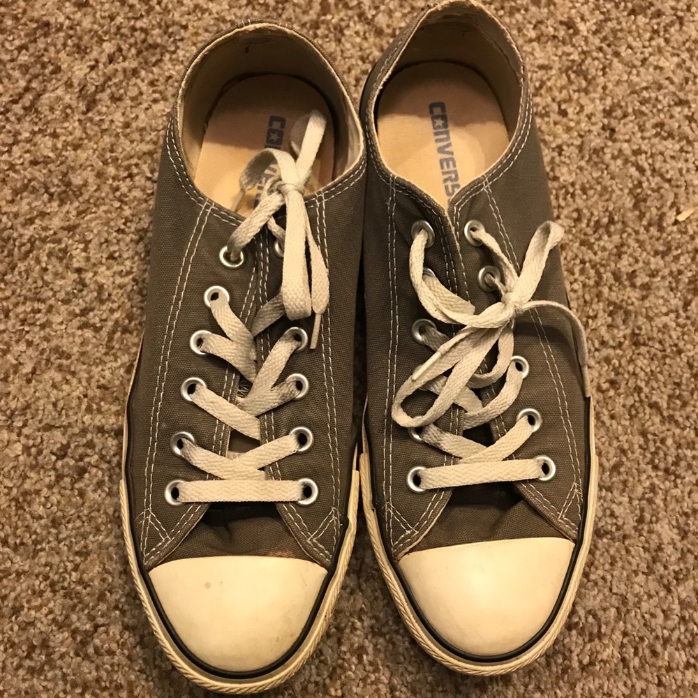 Dark Gray Converse